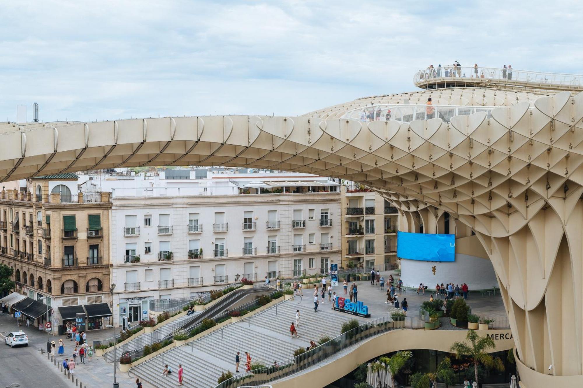 Imagen Parasol Sevilla Buitenkant foto