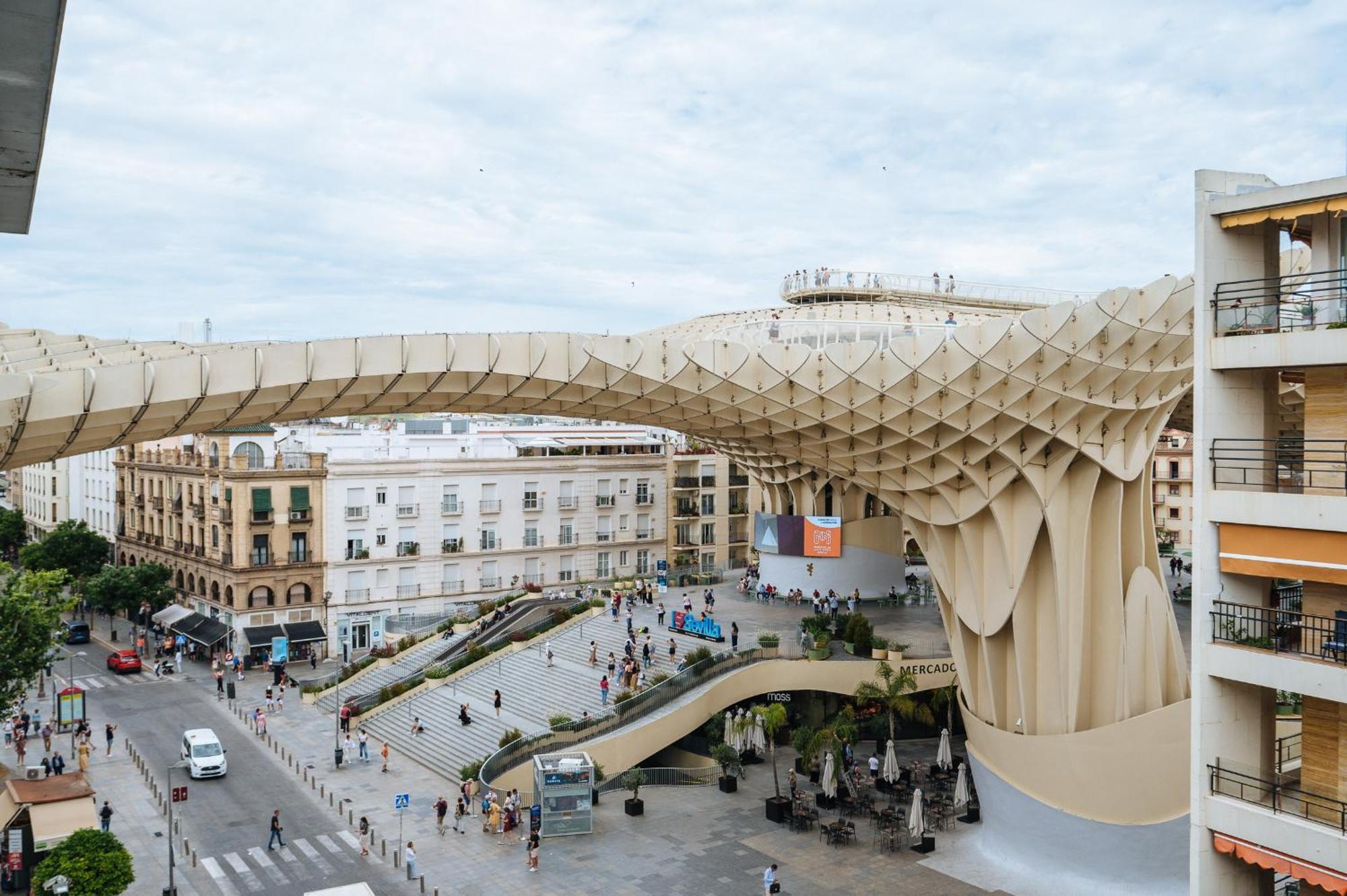 Imagen Parasol Sevilla Buitenkant foto