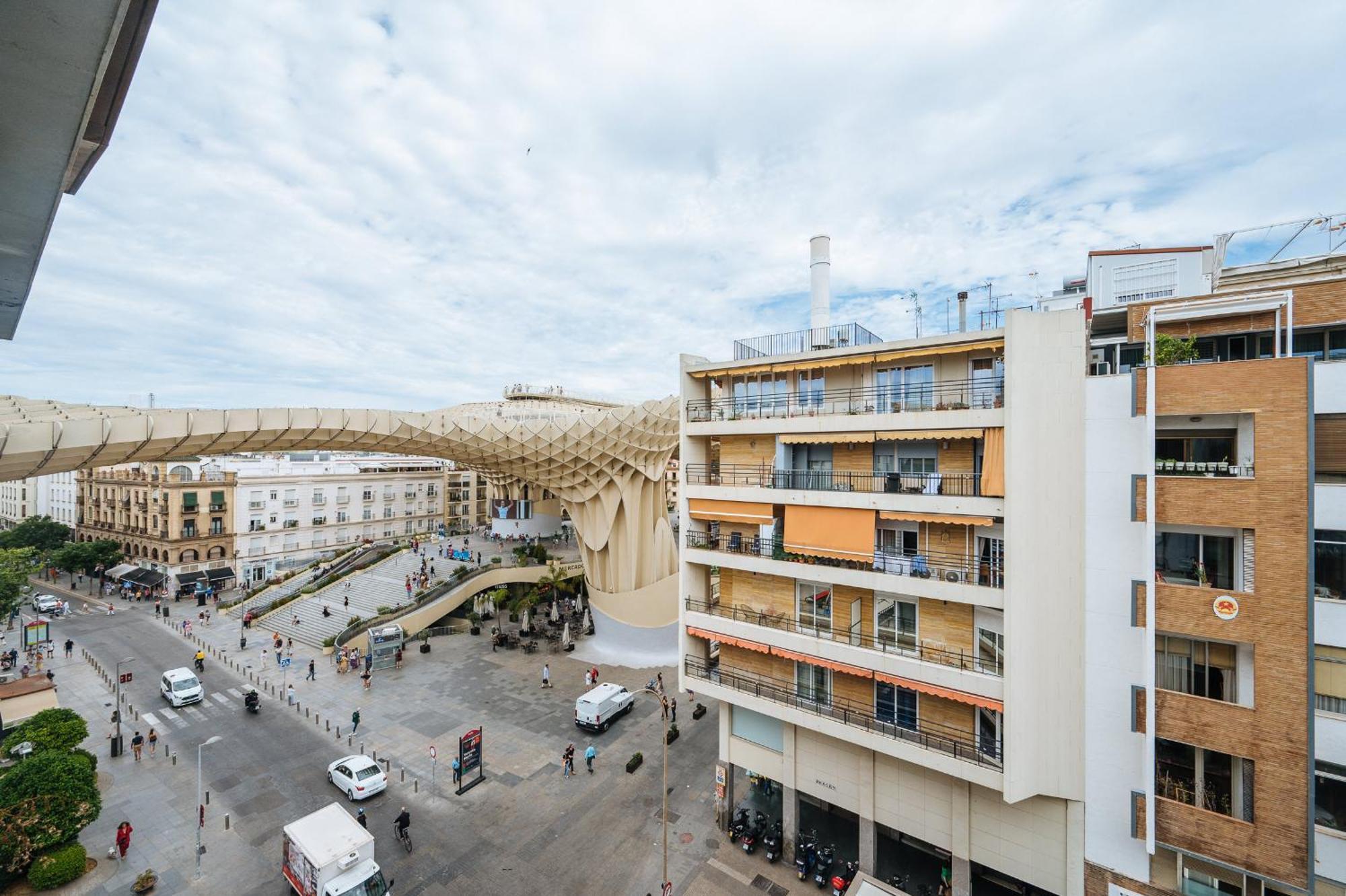 Imagen Parasol Sevilla Buitenkant foto